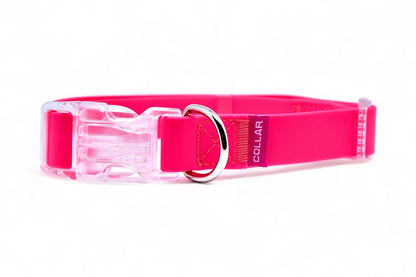 honden halsband roze